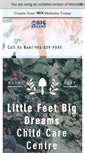 Mobile Screenshot of littlefeetbigdreams.com
